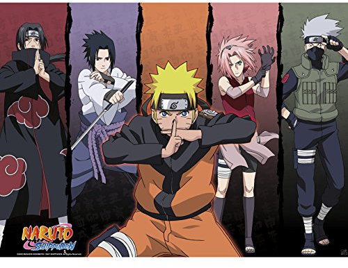 ABYSTYLE - NARUTO SHIPPUDEN - Poster Shippuden Group # 1 (52x38)