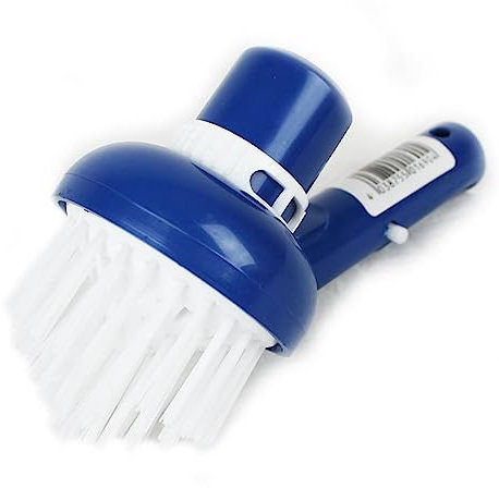 Linxor - Tête de Brosse d'angles aspirante Bleu pour Manche Standard ou télescopique