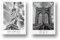 Freyheit | Premium Poster Set | stilvolles 2er-Set mit passenden Bildern in schwarz-weiß | 2 Stück in DIN A4 (21x30cm) | ohne Bilderrahmen » Städte « (New York)