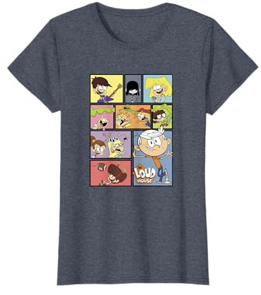 The Loud House Panel Portrait Logo T-Shirt