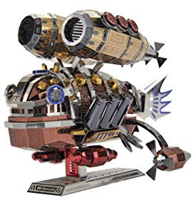 Microworld 3D -Metallmodell -Kits, Wal -Basis -Metall -Rätsel für Erwachsene, Hirnteaser DIY Challenge Art Craft Collection Geschenke
