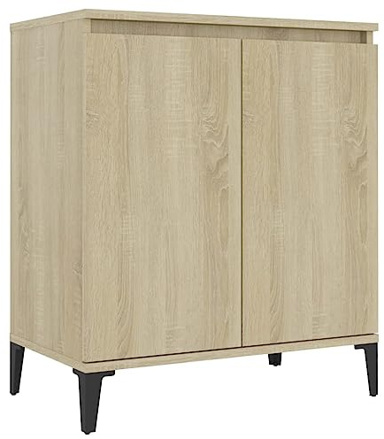 vidaXL Sideboard Sonoma Oak 60x35x70 cm Engineered Wood