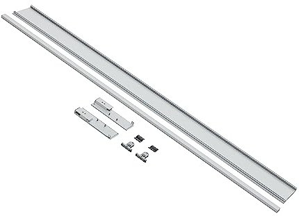 GTV - Set für Innenschublade MBPRO I Völlig Kompatibel Mit Schubladensystem Modern Box Pro I Das Set Beinhaltet Panel, Anschlüsse und Geländer I Für Medium Innenschublade H= 135mm I Anthrazit