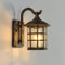 ZenithBeam Aplique Pared Exterior, Linterna Lampara Pared Lampara Impermeable De Aluminio Y Vidrio Jardin Retro Luces Exterior DecoracióN RúStica E27 Lamparas Para Puerta De Casa Garaje Porche Patio