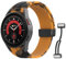 MoKo Cinturino Compatibile con Samsung Galaxy Watch 7 FE 6 5 4 40mm 44mm/Watch 6 Classic 43mm 47mm/5 Pro 45mm/4 Classic 42mm 46mm, Cinturino di Ricambio in Silicone con Fibbia Magnetica, Giallo Camo