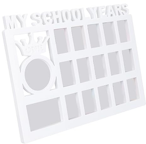 TOPBATHY für Den Schulanfang Bilderrahmen für Kleinkinder Baby-bildhalter Kunststoff-fotohalter für Babyfotos Bildercollage-rahmen für Das Schuljahr