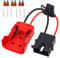 Adapter for Milwaukee M18 Battery, Battery Adapter/Converter for Power Wheels with Wire Harness Connector & 40A Fuse Compatible with Fisher-Price 12V Power Wheels, 12AWG Wire