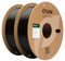 eSUN PLA Filament 1.75mm, PLA Basic 3D Drucker Filament Maßgenauigkeit +/- 0.03mm, 1KG pro Spule, 2 Spulen 3D Druck 3D Filament, Schwarz