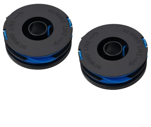 2Pcs Trimmer Spool & Line for Spear & Jackson GT600 GT450 Grass Trimmers | Replacement Grass Trimmer String Trimmers Refills, Fits N1F-GT-280/450-D S6030ET