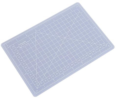 Nutriess Non Slip Grip Pad, Translucent Cutting Pad, Anti Slip Mat for Chef Grip, Non Reflective Rubber Stamp Cutting Board, Home Kitchen Mat with Grip for Cooking, Drawer Liner (A3)
