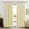MRTREES Vorhänge Schlafzimmer Blickdicht 245cm x 140cm (HxB) 2er Set Stores Gardinen Biscotti Beige mit Kräuselband Curtains Living Room Modern mit Kräuselband für Küchenfenster Jugendzimmer