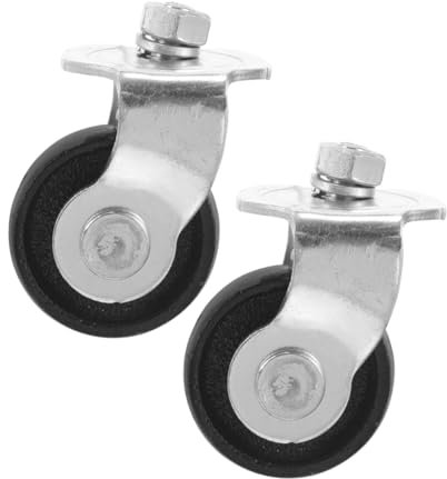 WHAMVOX 2 stücke Schwenkbare Jack Rad Ersatz Heavy Duty Metall Caster Räder für 2 Tonnen Jack