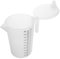 FUNOMOCYA Taza Medidora: Con Asa Y Tapa, Jarra Grande De Plástico De 5 L De Grado Alimenticio Para Leche, Té, Repostería Y Mezcla De Líquidos, Utensilio De Cocina.