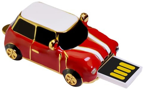 Ruwshuuk USB-Sticks - Vintage Oldtimer-Design Flash-Speicher | Sicherer Retro Oldtimer Design 4GB Für Laptop Handy TV Spiele Musik Fotos Übertragung