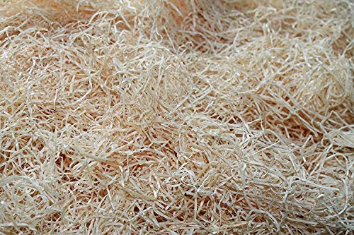 3kg Holzwolle unbehandelt PEFC Zertifiziert * sehr hell * Polsterwolle * Füllstoff * Füllmaterial * aus Deutschem Wald - von unipak