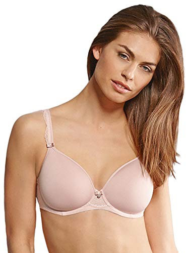 Rosa Faia Selma Bügel-BH Reggiseno con Ferretto, Rosa (Rosewood 596), 1G (Taglia Unica: 70G) Donna