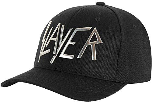 Slayer Baseballcap Sonic Silver schwarz