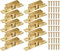 10 Stk Kugelschnapper Messing Robust Doppel Möbel Türschapper 42mm Double Ball Roller Catch Türschnäpper für Küche Schranktüren Schränke