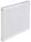 Mystatic COMPACT SINGLE WHITE RADIATOR 600mm x 500mm FOR STATIC CARAVAN PLUMBING HEATING