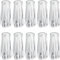 10pcs Pull Cord Tassel Clear Plastic Drawstring Tassels for Blinds Pull Cords,Roman Shades Curtain Crafts