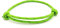 Surfer Armband mit Reflektorstreifen in verschiedenen Farben Männer Frauen Kinder Segeltau Surferarmband Geschenk Paracord Surfer Fußband Schmuck Rope (S/M (Umfang 13-26 cm), grün)