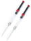 PiniceCore 2pcs Fountain Pen Ink Cartridge Converter Filler Ink Pen Ink Syringe Device Tool