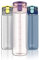 BOZ BPA Bouteille D'eau en Plastique Gratuite Avec Couvercle De Paille, 600 Ml / 20 Oz, Bouteille D'eau De Voyage À L'épreuve De Fuite, Avec Poignée De Transport Facile (Rose)
