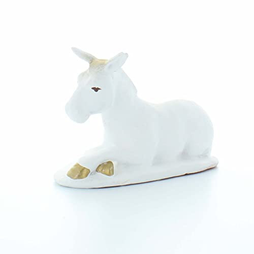 Palais du Rosaire Esel: Santon de Provence, 9 cm, puristischer Stil