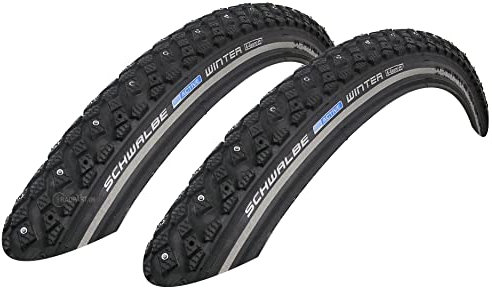 2X Schwalbe Winter 30-349 Drahtreifen K-Guard 16x1.20 Fahrradreifen Mantel Tire