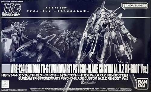 Tamashi 1/144 HG RX-124 Gundam TR-6 [Woundwort] Psycho Blade Custom (A.O.Z RE-Boot Ver.