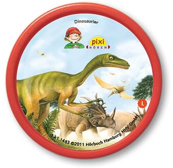Kekz Audiochip für Kekzhörer, Pixi Wissen - Kekz 1: Dinosaurier, Hörspiel für Kinder ab 6 Jahren, Spielzeit ca. 25 min
