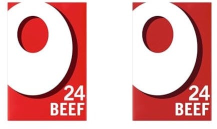 OXO 24 Beef Stock Cubes Made with Authentic Meat Juices, 142 g (Pack of 2)