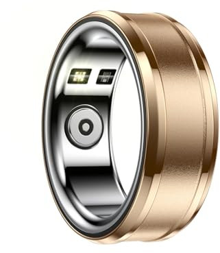 Cuifati Fitness-Tracker-Ring, Wasserdichter Aktivitäts-Tracker mit Herzfrequenz, Schrittzähler, Schlaf-Tracking, Display und Schritt-Kalorienzähler, Smart-Ring-Gesundheits-Tracker für