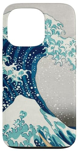 The Great Wave Off Kanagawa Hokusai Japanese Art Wave Case for iPhone 13 Pro