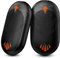 Hand Warmers Rechargeable 2 Pack, 2 in 1 Electric Handwarmers Reusable, Hand Warmer 24 Hrs Warmth 3 Levels Heat Portable Pocket Heater, Double-Sided Heating Warmers Great for Winter Gift -Black