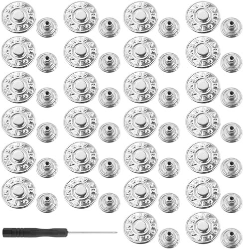 12 Botones de Repuesto Ajustables para Pantalones, Mezclilla Sin Costura, 17 mm, Vaqueros, Pantalones Ajustados, Metal