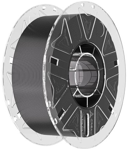 Creality Hyper PLA RFID 1,75mm 1kg, Hochgeschwindigkeits Filament 1.75 PLA für 3D-Drucker (30-600mm/s), Kompatibel mit K2 Plus Combo & CFS (Creality Filament System), Schwarz