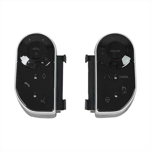 VAAKLM Lenkradknopf Kompatibel Mit Land Für Rover Für Range Für Rover Sport 2014 2015 2016 2017 Auto-Lenkrad-Tempomat-Knopfschalter Autozubehör