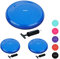 3 x Balance Kissen, 140 kg Maximalgewicht, Balance Pad mit Luftpumpe, Ballsitzkissen mit Noppen, Fitness Kissen, blau