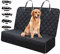 Fityou Funda Asiento Coche Perro, 600D Oxford de Tela Impermeable Resistente Protectores de Asiento para Coche Trasero, Protector de Tapicería para Perros Gato Mascotas Cubierta Accesorios para Viajes