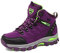 WOWEI Scarpe da Escursionismo Arrampicata Sportive All'aperto Traspiranti Trekking Sneakers da Donna Uomo,8019 Viola,37 EU