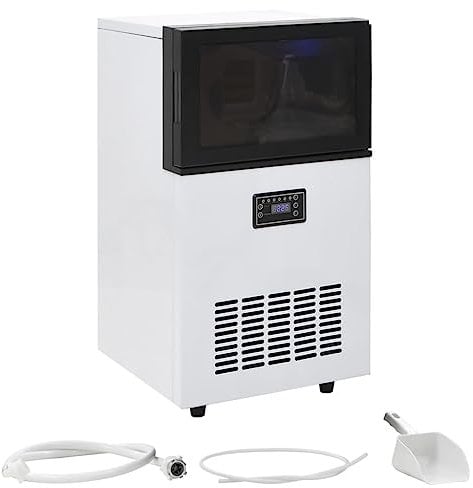 vidaXL Eiswürfelbereiter 45 kg/24 h Eiswürfelmaschine Eiswürfel Ice Maker