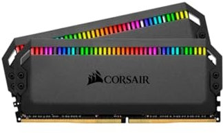 Corsair Dominator Platinum RGB 16GB (2x8GB) DDR4 4000MHz C19 - Noire