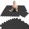 LittleTom 9 Teile Spielmatte Baby Puzzlematte ab Null - 30 x 30 cm Krabbelmatte Bodenmatte Kinder - Puzzle Teppich Kinderzimmer Matte - Outdoor Bodenschutzmatte Spielteppich - EVA Schaumstoff Isomatte