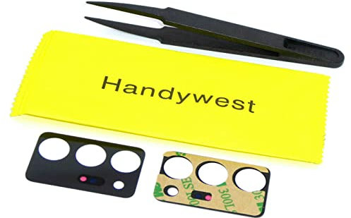 Handywest Kompatibel für Samsung Galaxy Note 20 Ultra/Note 20 Ultra 5G SM-N986B Kamera Glas Kameraglas Camera Linse Ersatz Kameraglas Abdeckung Hauptkamera Back Kamera Glas Rückseite Objektiv Glas