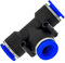 T Stück für 10mm PU Schlauch - Steck Verbinder Pneumatik Fitting Druckluft