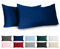Kissenbezug 40 x 80 Renforcé Baumwolle (2er-Set) - Dunkelblau - Dicht gewebt mit 57 Fäden/cm² - Kissenbezug 40x80 cm - Oeko Tex Zertifiziert - Dreamzie