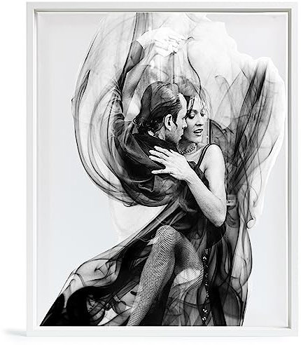 Bilderrahmen Leerrahmen für Leinwand Bilder auf Keilrahmen | Format 59,4x84 cm DIN A1 Farbe weiß