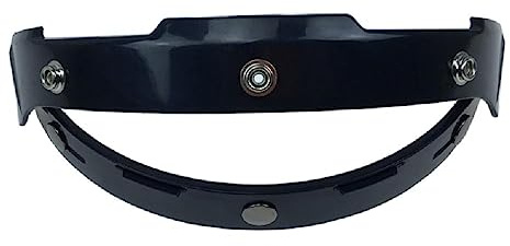 Motorräder Schwarz UV Adapter Flip Up Base Befestigung für 3-Snaps Bubble Shield Gesicht Helm Zubehör Helm Basis