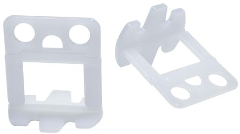 Dalsys Fliesen Nivelliersystem 2mm 1000 Laschen, Verlegehilfe Set, Fliesenleger Werkzeug